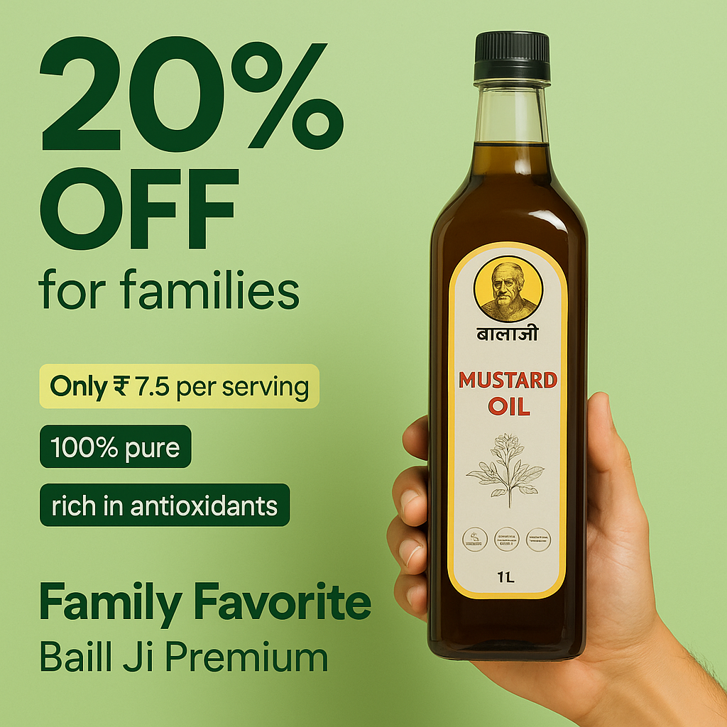 100% Organic Mustard Oil
