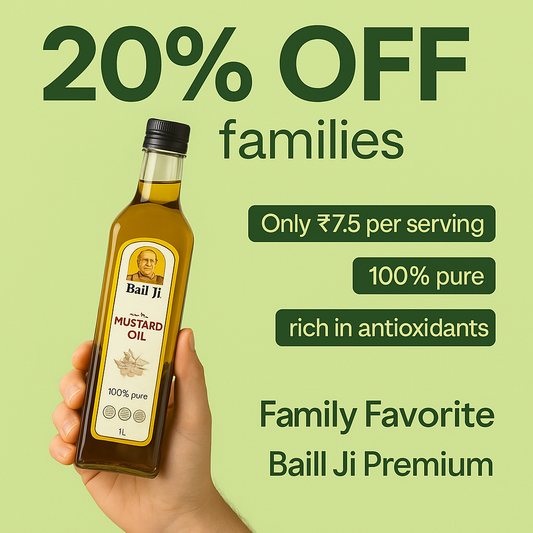 100% Organic Mustard Oil