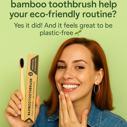 100% organic Bamboo Toothbrush
